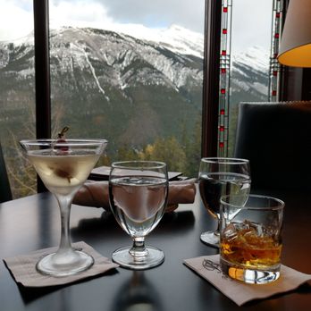 Rimrock Resort Hotel - Drinks in the lounge...wonderful craft cocktails, with a fireplace and a beautiful mountain view! - Hotels Near Me - Banff, Alberta Rimrock Resort Hotel - Drinks in the lounge...wonderful craft cocktails, with a fireplace and a beautiful mountain view! - Hotels Near Me - Banff, Alberta