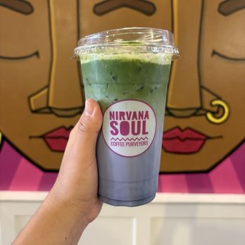 Nirvana Soul Coffee - Mabuhay Ube Matcha - Coffee & Tea Near Me - San Jose, California Nirvana Soul Coffee - Mabuhay Ube Matcha - Coffee & Tea Near Me - San Jose, California