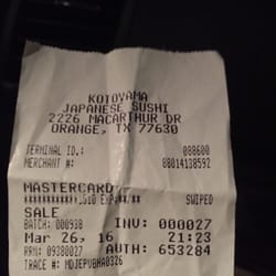 Kotoyama - $30 wasted!!!!