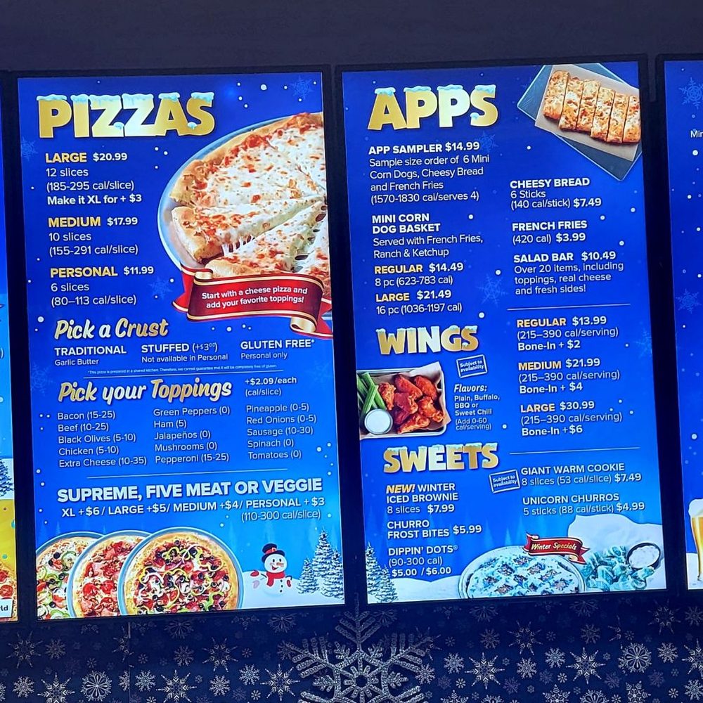 Chuck E. Cheese - Menu - Pizza Near Me - Thousand Oaks, California Chuck E. Cheese - Menu - Pizza Near Me - Thousand Oaks, California