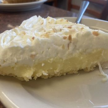 Blue Bonnet Cafe - Coconut cream pie. So good! - Desserts Near Me - Marble Falls, Texas Blue Bonnet Cafe - Coconut cream pie. So good! - Desserts Near Me - Marble Falls, Texas