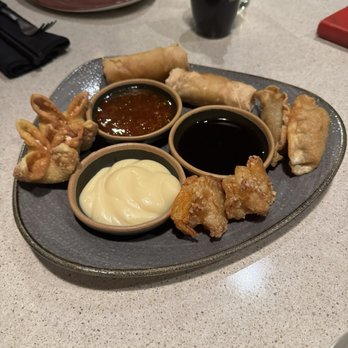 Rim Asian Bistro - Rim Appetizer Platter- so good. - Seafood Near Me - Reno, Nevada Rim Asian Bistro - Rim Appetizer Platter- so good. - Seafood Near Me - Reno, Nevada