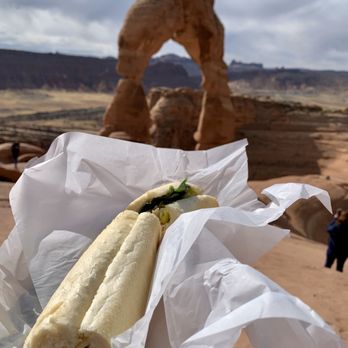 Sweet Cravings Bakery + Bistro - The "delicate arch" at the Delicate Arch - Sandwiches Near Me - Moab, Utah Sweet Cravings Bakery + Bistro - The "delicate arch" at the Delicate Arch - Sandwiches Near Me - Moab, Utah