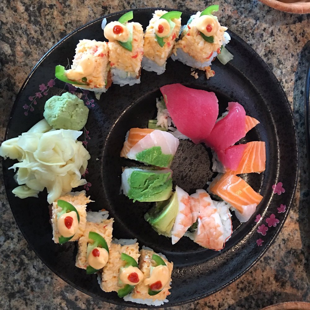Toro Sushi - Ready for Hell Roll - 10 in my book! California Rainbow Roll - 8 only because next time I plan on getting a spicy tuna rainbow roll! - Japanese Near Me - Spokane Valley, Washington Toro Sushi - Ready for Hell Roll - 10 in my book! California Rainbow Roll - 8 only because next time I plan on getting a spicy tuna rainbow roll! - Japanese Near Me - Spokane Valley, Washington