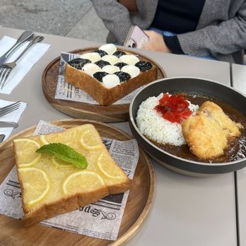Davelle - Honey Lemon Toast, Black sesame and cream cheese toast, Chicken Katsu Don - Japanese Near Me - New York, New York Davelle - Honey Lemon Toast, Black sesame and cream cheese toast, Chicken Katsu Don - Japanese Near Me - New York, New York