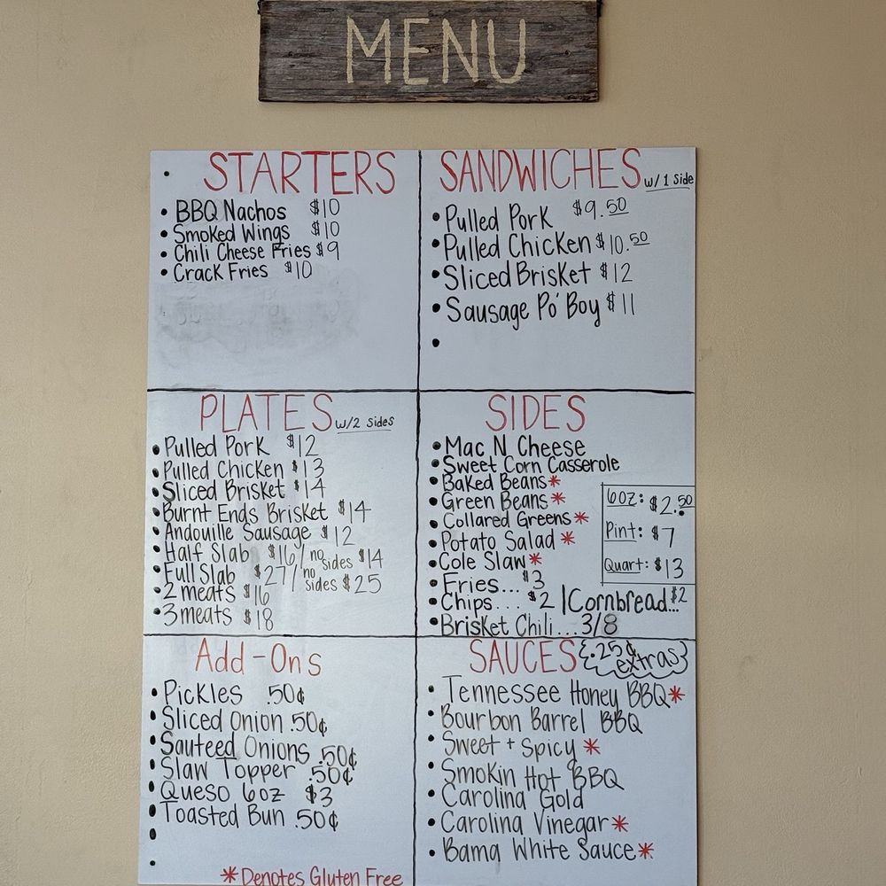 Menu from 10/31/25 Menu from 10/31/25