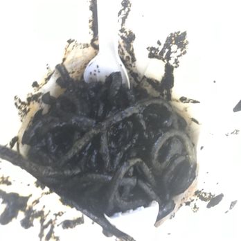 Fried Land - Squid ink pasta. 5,99€ - Italian Near Me - Fiori, Virgin Islands Fried Land - Squid ink pasta. 5,99€ - Italian Near Me - Fiori, Virgin Islands