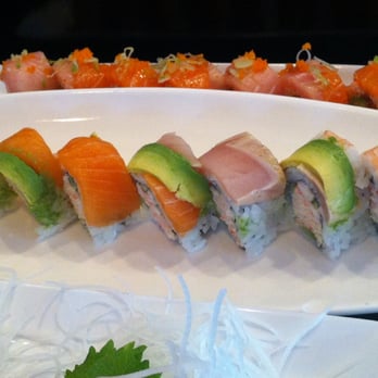 Sushi Fish Attack - Rainbow Roll - Sushi Bars Near Me - San Diego, California Sushi Fish Attack - Rainbow Roll - Sushi Bars Near Me - San Diego, California
