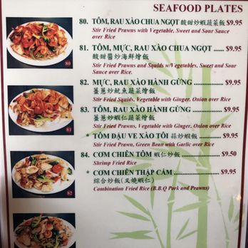 Huong Tra - Their seafood plates are ALL delicious. - Vietnamese Near Me - Richmond, California