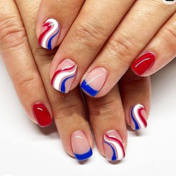 Ava Nails - Red white & blue - Nail Technicians Near Me - Toms River, New Jersey Ava Nails - Red white & blue - Nail Technicians Near Me - Toms River, New Jersey