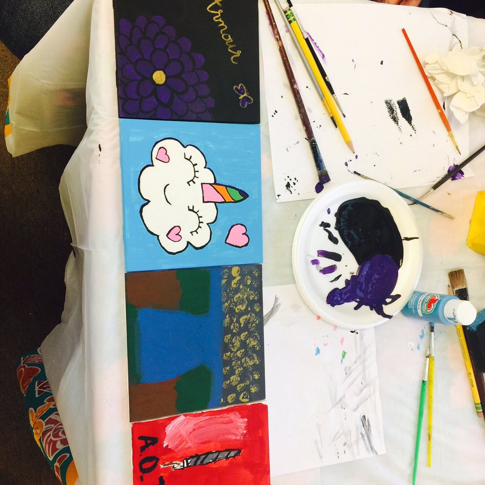Bee Creative Ceramics - Our finished tile's - Arts & Crafts Near Me - Las Vegas, Nevada