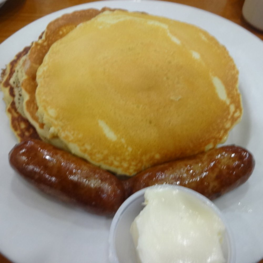The Diner - Pancakes & sausage, at the Diner in Jamesburg, NJ. - Desserts Near Me - Jamesburg, New Jersey The Diner - Pancakes & sausage, at the Diner in Jamesburg, NJ. - Desserts Near Me - Jamesburg, New Jersey