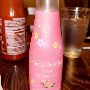 TapAsia Asian Tapas - Hana Awake Sparking Peach sake 250ml - Japanese Near Me - Albany, New York TapAsia Asian Tapas - Hana Awake Sparking Peach sake 250ml - Japanese Near Me - Albany, New York