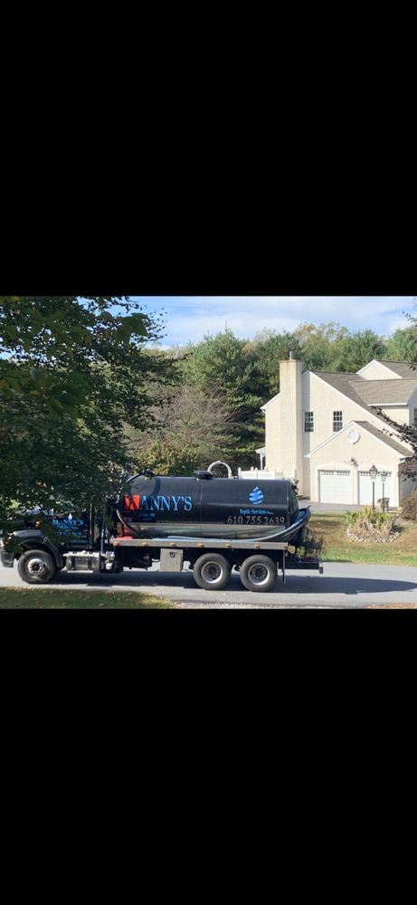 Slide of Manny's Septic Services