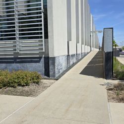 Richard A. Clark Municipal Center - Ramp to door.