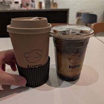 Teru Tea Cafe - Coconut latte and hochicha - Coffee & Tea Near Me - Las Vegas, Nevada