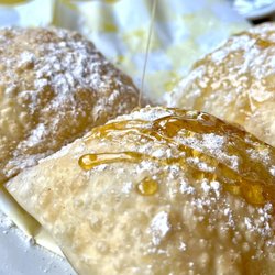 Anita's New Mexico Style Mexican Food - Sapopillas drizzled with pure honey