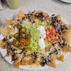 Nachos were excellent