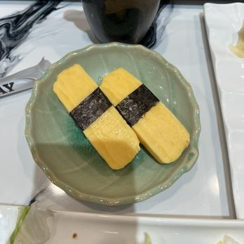 Sushi Broadway - Tamago nigiri - Sushi Bars Near Me - Alameda, California Sushi Broadway - Tamago nigiri - Sushi Bars Near Me - Alameda, California