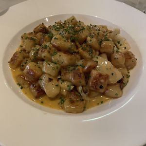 Photo of Bar La Grassa - Minneapolis, MN, United States. Gnocchi with Cauliflower and Orange