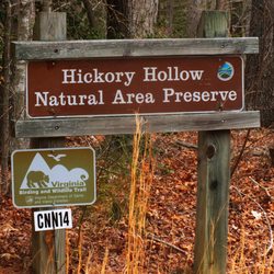Hickory Hollow Natural Area Preserve - Hickory Hollow Natural Area Preserve welcomes you.