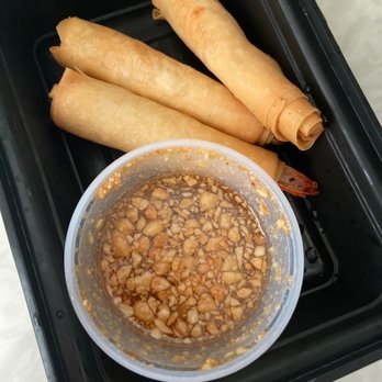 Boonie Thai Cuisine - Shrimp and sauce - Thai Near Me - Santa Maria, California