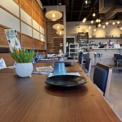 Inside the restaurant