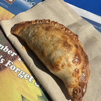 Beaverton Farmers Market - Corn and Parmesan empanada was savory and satisfying. - Farmers Market Near Me - Beaverton, Oregon