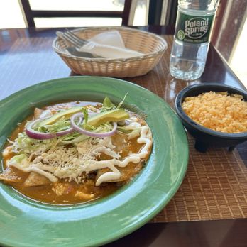 Mexico City Restaurant - Beef enchiladas - Mexican Near Me - Jersey City, New Jersey