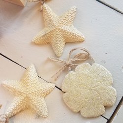 Friday Harbor Trading Post - Christmas Beach ornaments