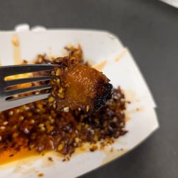 Desert Oak Barbecue - Pork belly app