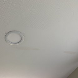 Jds Flooring Associates - leaked from shower that cause by the installer ! water stains on the ceiling and refuse to come back to fix them !