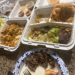B2 bangkok pepper steak tough meat Chicken phad Thai noodles are dry B2 bangkok pepper steak tough meat Chicken phad Thai noodles are dry
