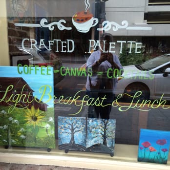 Crafted Palette - The window - Coffee & Tea Near Me - Reno, Nevada