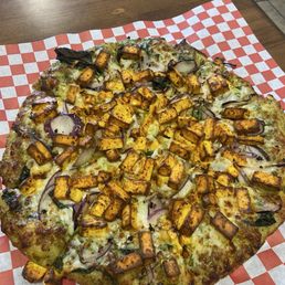 Palak Paneer Small Size Pizza
