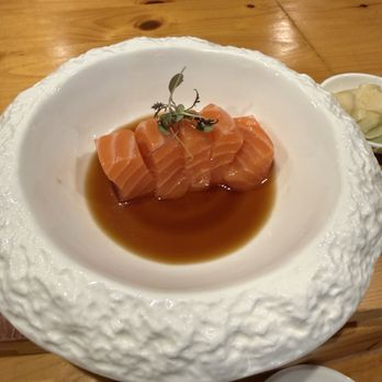 Hatsuyuki Handroll Bar - Salmon sashimi with ponzu - Sushi Bars Near Me - Fort Worth, Texas Hatsuyuki Handroll Bar - Salmon sashimi with ponzu - Sushi Bars Near Me - Fort Worth, Texas