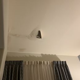 Leak in the ceiling Leak in the ceiling