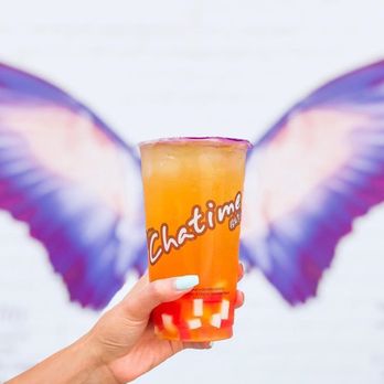 Chatime - Mango juice with rainbow jelly - Bubble Tea Near Me - Pittsburgh, Pennsylvania Chatime - Mango juice with rainbow jelly - Bubble Tea Near Me - Pittsburgh, Pennsylvania