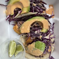 El Quinto Sol - Fishless tacos. You gotta try 'em!