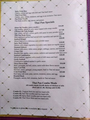 Menu photo 6 Thai Pan Cuisine Encinitas, CA