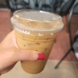 My beautiful iced caramel latte My beautiful iced caramel latte
