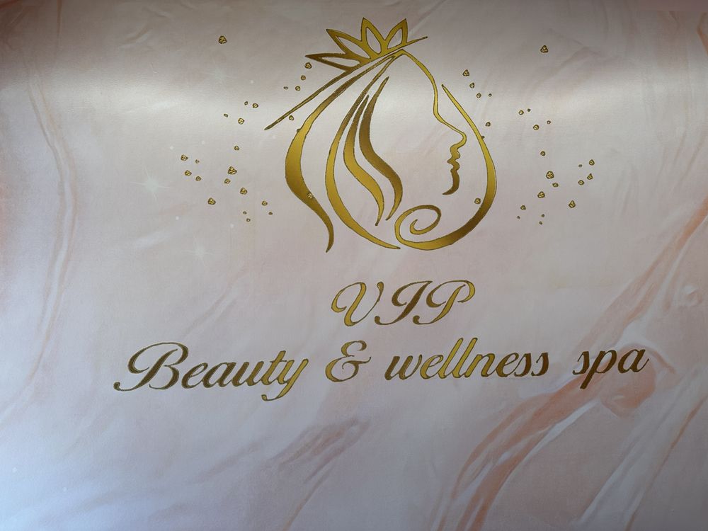 VIP Beauty & Wellness Spa Logo