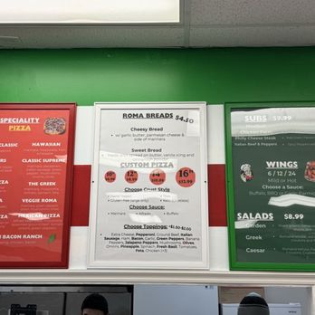 Pizza Roma - Menu 12/23/25 - Pizza Near Me - Decatur, Alabama Pizza Roma - Menu 12/23/25 - Pizza Near Me - Decatur, Alabama