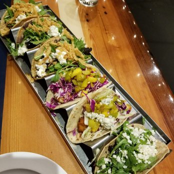 Session Taco - 3 mushroom tacos (top), chicken, special, carne asada - Cocktail Bars Near Me - Kansas City, Missouri Session Taco - 3 mushroom tacos (top), chicken, special, carne asada - Cocktail Bars Near Me - Kansas City, Missouri