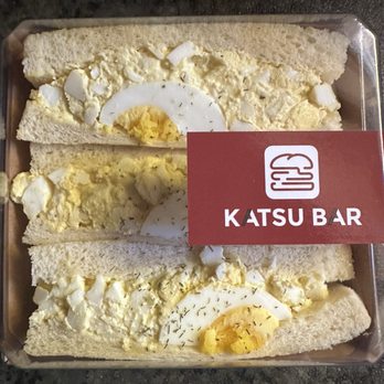 Katsu Bar - Dill Egg Salad Sando ( No Fries) - Japanese Curry Near Me - Brea, California