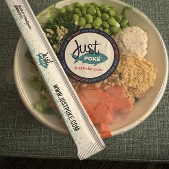 Just Poké Issaquah - Poke  Large Build-Your-Own Bowl - Poke Near Me - Issaquah, Washington