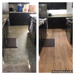 Before & After - Wood Flooring (Reward Costa Euro Oak Volpe) Before & After - Wood Flooring (Reward Costa Euro Oak Volpe)