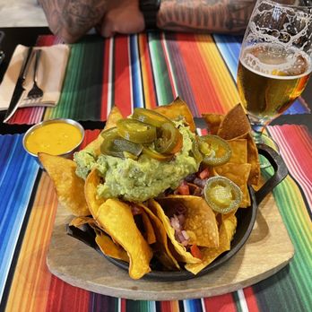 Café Kursaal - Chips and guacamole. - Basque Near Me - San Sebastian, SS Café Kursaal - Chips and guacamole. - Basque Near Me - San Sebastian, SS