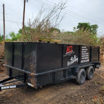 ATJ Enterprises - Dead trees and brush from winter storm haul off. - Junk Removal & Hauling Near Me