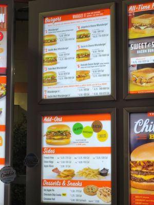 Menu photo 3 Whataburger Terrell, TX